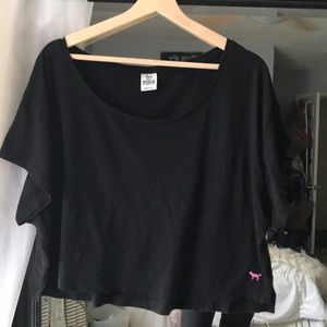 PINK Crop Tee